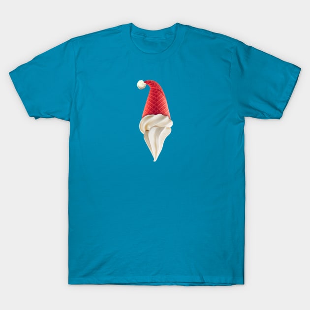 Santas Ice Cream T-Shirt by brain360